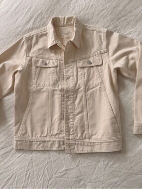 Aime Leon Dore Women’s Cream Trucker Jacket M
